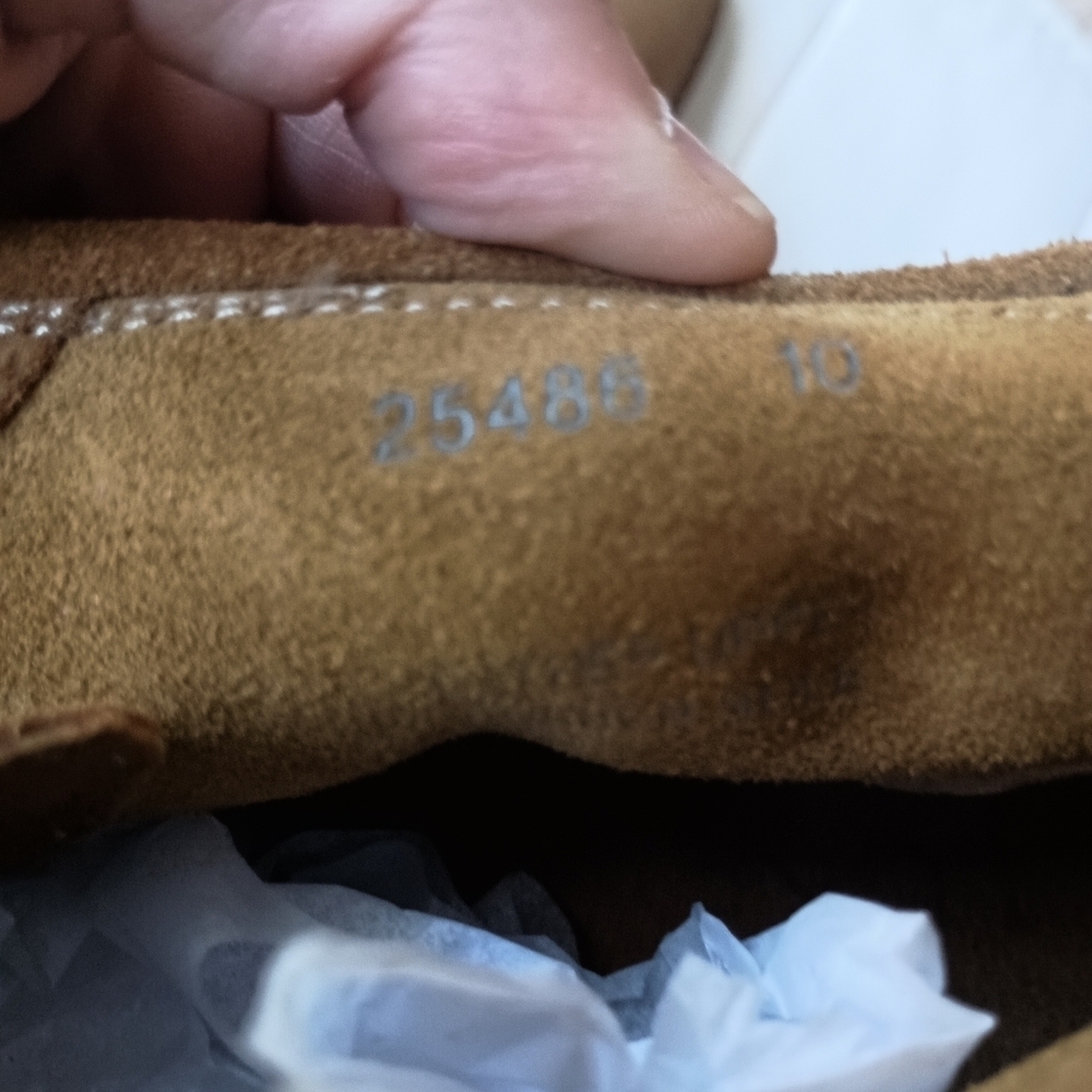 J Crew Made In Italy Brown Suede Ankle Boots with Fringe_10 - Picture 5 of 9